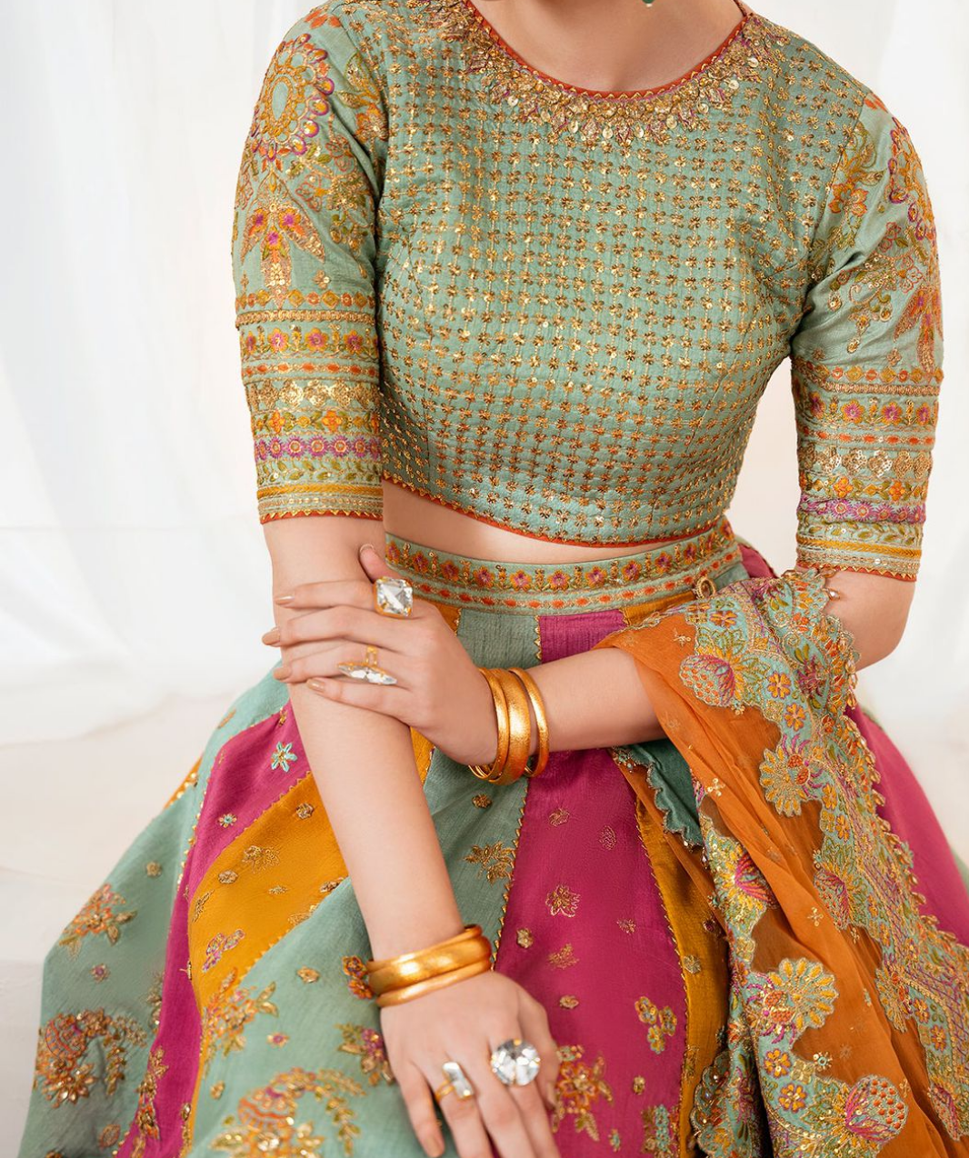 DC-001 | Baroque Lehenga Choli