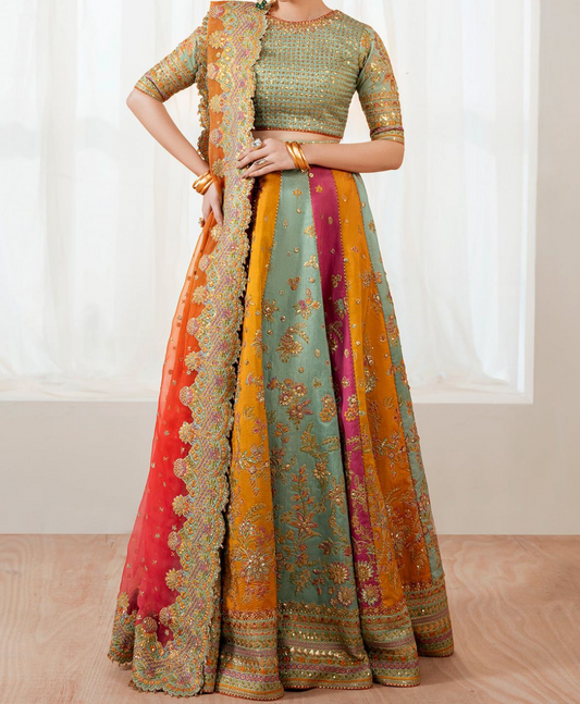 DC-001 | Baroque Lehenga Choli